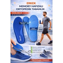Wicromed Memory Hafızalı Ortopedik Tabanlık – Bay | Kesilebilir | 39–45 Numara