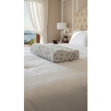 Visco Happy Viscohappy Boyun Destekli Ortopedik Medikal Exclusive %100 Visco Yastık 50X32X10-8 cm