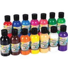 Fatih Akrilik Boya 100 ml Sarı 6 Lı