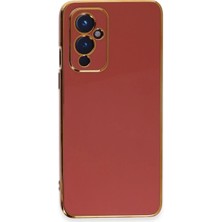 One Plus 9 Kılıf Volet Silikon - Kırmızı