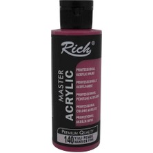 Rich Akrilik Boya Master 120 cc Yalı Pembe 140