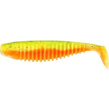 Özbience Esnek Slim Shad 4'' 10CM Silikon Sahte Balık Yemi, Canlı Görünüm