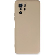 Xiaomi Poco X3 Gt Kılıf Nano Içi Kadife Silikon - Pudra