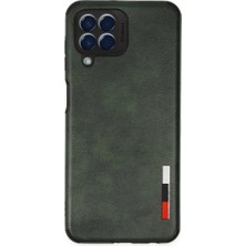 Samsung Galaxy M33 Kılıf Loop Deri Silikon - Yeşil