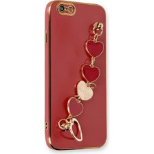 Iphone 6 Kılıf Esila Silikon - Kırmızı