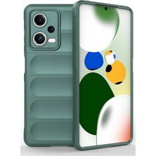 Xiaomi Poco X5 5g Kılıf Optimum Silikon - Koyu Yeşil