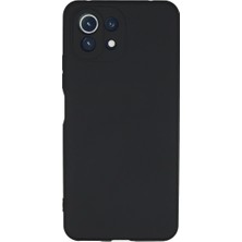Xiaomi Mi 11 Lite Kılıf Nano Içi Kadife Silikon - Lacivert