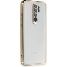 Xiaomi Redmi Note 8 Pro Kılıf Razer Lensli Silikon - Gold