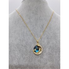 Normadia Şık Çelik Gezegen Kolye, Modern ve Dayanıklı Tasarım