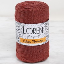 İnura Global Loren Cotton Macrame Kiremit - L035