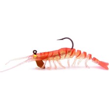 Özbience 76MM Tpe Silikon Karides, Akvaryum Için Canlı Görüntü Eklentisi