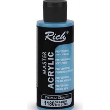 Rich Akrilik Boya Master Bondi Mavi 120-1180 Mavi Renkli Profesyonel Boya