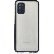 Samsung Galaxy A02S Kılıf Miami Şeffaf Silikon - Lacivert
