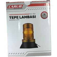 İzipec Tepe Lambası Sarı Flaşlı Döner Lamba 3 Fonksiyonlu 12-24V (Br 420 28 67)