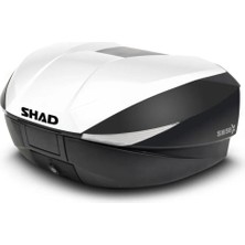 Shad SH58X Genişletilebilir Arka Çanta - Beyaz