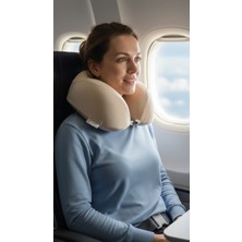 Visco Happy Viscohappy Ortopedik Profesyonel Visco Seyahat Yastığı