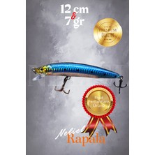 Özbience 12CM 7gr Suni Yemi Lures Rapala Spin Maket Levrek Lüfer Çupra Kefal Turna
