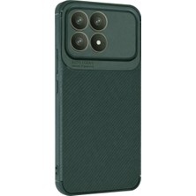 Xiaomi Poco F8 Pro Auto Focus Karbon Kapak - Koyu Yeşil