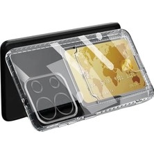 Platin Store Pilatin  Xiaomi Redmi Note 13 4g Kılıf Kart Şeffaf Silikon - Şeffaf Zeyd