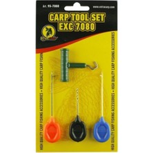 Özbience 4'lü Exc 7080 Sazan Boili Tığ Seti, Balıkçılık Için Çok Amaçlı Araçlar