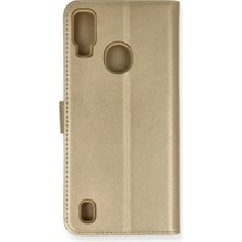 Reeder P13 Blue Kılıf Trend S Plus Kapaklı Kılıf - Gold