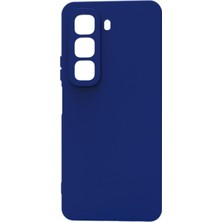 Lenax Leather Infinix Hot 50 4g Kılıf Kamera Korumalı Silikon Rubber Arka Kapak