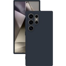 Lenax Leather Samsung Galaxy S24 Ultra Kılıf Kamera Korumalı Silikon Rubber Arka Kapak