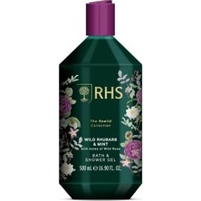 Rhs The Rewild Wild Rhubard & Mint With Notes Of Wild Rose Duş Jeli 500 ml