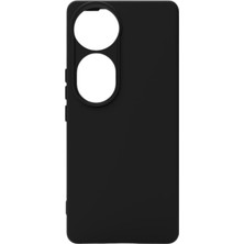 Lenax Leather Vivo V40 Kılıf Kamera Korumalı Silikon Rubber Arka Kapak