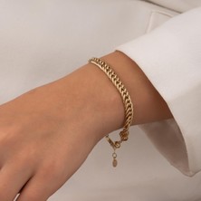 Hakan Mücevherat Altın Gurmet Bileklik 14 Ayar