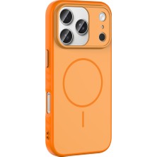 Cepustik Telefon Aksesuarları iPhone 17 Pro Max Kılıf M-Safe Şarj Özellikli Tea Kılıf