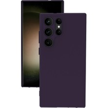 Lenax Leather Samsung Galaxy S23 Ultra Kılıf Kamera Korumalı Silikon Rubber Arka Kapak