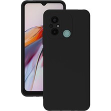 Lenax Leather Xiaomi Redmi 12C Kılıf Kamera Korumalı Silikon Telefon Kılıfı Şık Arka Kapak