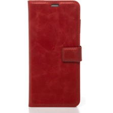 Lenax Leather Infinix Hot 20 Hakiki Deri Cüzdan Kapaklı Kartlıklı Cüzdanlı Kaliteli Tarz Kılıf