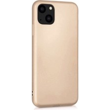 Lenax Leather Iphone 13 Kılıf Kamera Korumalı Silikon Rubber Arka Kapak