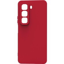 Lenax Leather Infinix Hot 50 5g Kılıf Kamera Korumalı Silikon Rubber Arka Kapak