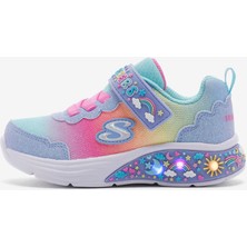 Skechers My Dreamers Küçük Kız Çocuk Mavi Işıklı Spor Ayakkabı 303157N Lbmt