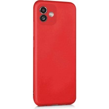 Lenax Leather Samsung Galaxy A04E Kılıf Kamera Korumalı Silikon Rubber Arka Kapak