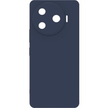 Lenax Leather Tecno Camon 30 Pro Kılıf Kamera Korumalı Silikon Rubber Arka Kapak