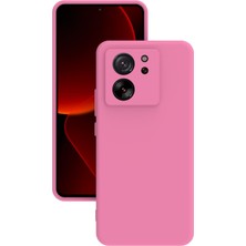 Lenax Leather Xiaomi Mi 13T Kılıf Kamera Korumalı Silikon Rubber Arka Kapak