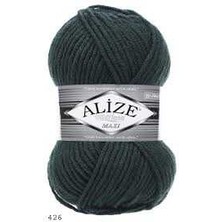 Alize Süperlana Maxi (5 Adet) 426 Koyu Orman Rengi El Örgü Ipliği