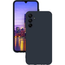 Lenax Leather Samsung Galaxy A15 Kılıf Kamera Korumalı Silikon Rubber Arka Kapak