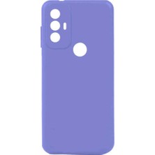 Lenax Leather Tcl 30 Se Kılıf Kamera Korumalı Silikon Rubber Arka Kapak