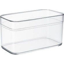 Yorulmaz Ambalaj Benetta Dikdörtgen Kristal Tatlı Kasesi 12 Adet – Vitrin ve Servis Sunumuna Uygun