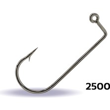 Youvella 2500 Jig Head Iğnesi 2 No Delikli Uzun 100’LÜ Kutu Nikel