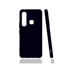 Lenax Leather Infinix Hot 8 Kılıf Kamera Korumalı Silikon Rubber Arka Kapak