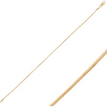 Hakan Mücevherat Balıksırtı Model 14 Ayar Altın Bileklik