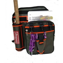 Özbience Haki Renkli Bacak ve Bel Bağlamalı Spor Çantası