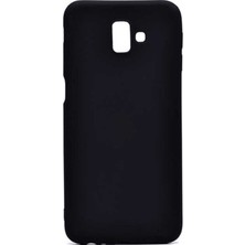 Lenax Leather Samsung Galaxy J6 Plus Kılıf Kamera Korumalı Silikon Rubber Arka Kapak