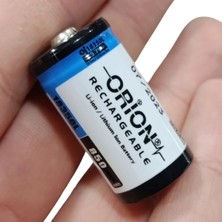 Orion 18350 3.7V 850MAH Li-Ion Şarj Edilebilir Pil 1 Adet